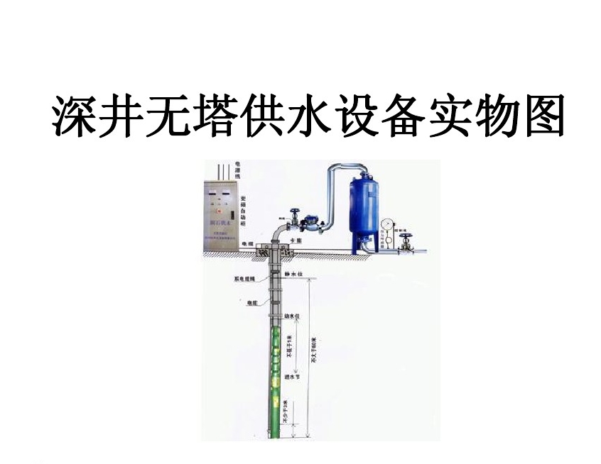 永平县井泵无塔式供水设备